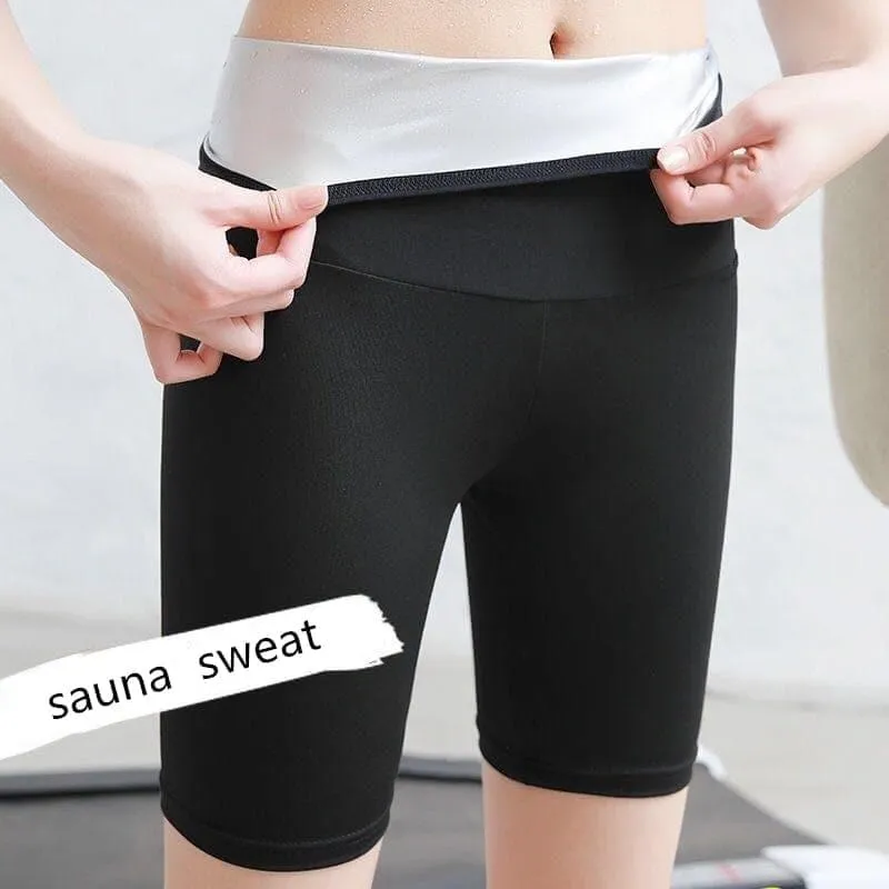 Women Sauna Sweat Pants Thermo Fat Control Legging Body Shapers