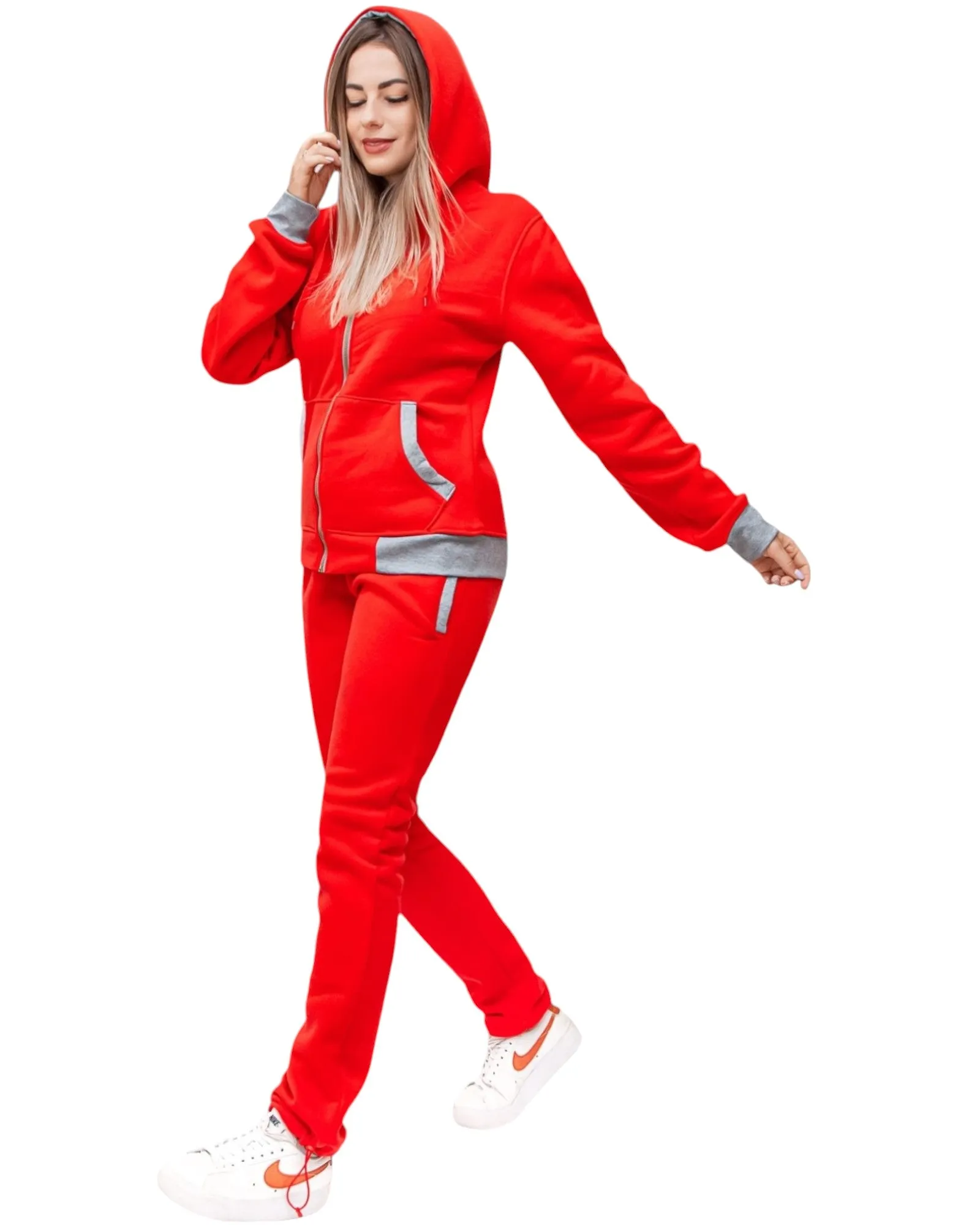 Women’s Blossoms Loungewear Jogging suit Sweat Jacket Sweatpants outfit