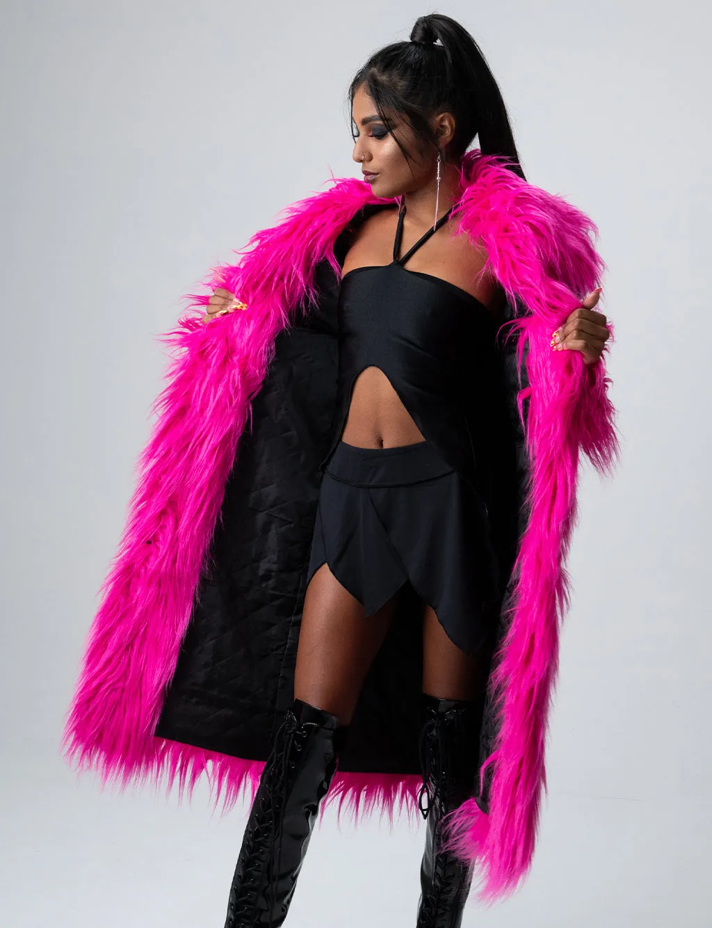 XTRA BOUGEE FAUX FUR JACKET ✰ MADE 4 U ✰